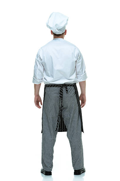 istock Rear view of chef standing 491061651