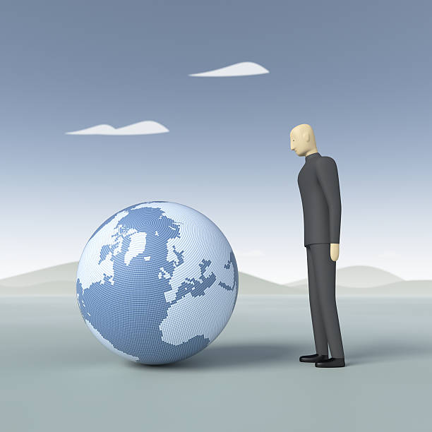 istock Contemplating the Digital Globe XL+ 491062267