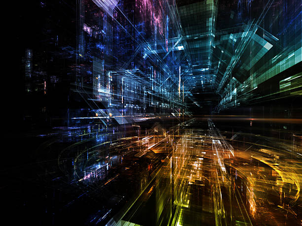 istock Lights of Future City 491062381