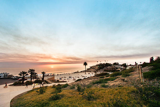 ムーンライトビーチ - california san diego california beach coastline ストックフォトと画像