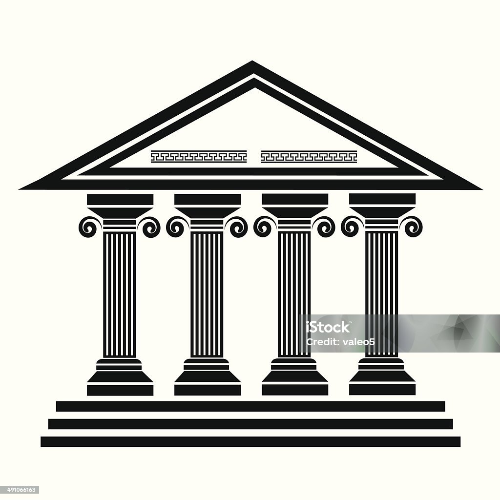 Columns Ancient Vector Ancient Columns Stock Illustration - Download Image Now - Ancient ...