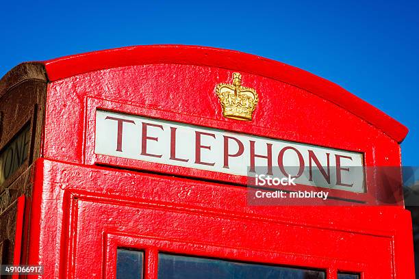 Cabina Telefonica Di Londra - Fotografie stock e altre immagini di Ambientazione esterna - Ambientazione esterna, Assenza, Blu