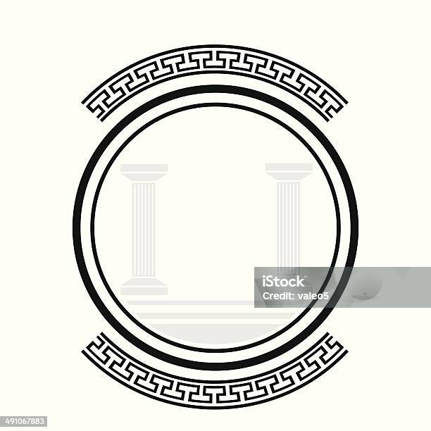 Old Rustic Column Vector Old Columns Stock Illustration - Download Image Now - Ancient, Antique ...