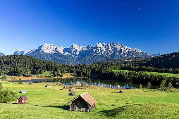 istock Sunny day at Geroldssee in bavarian mountains 491068260