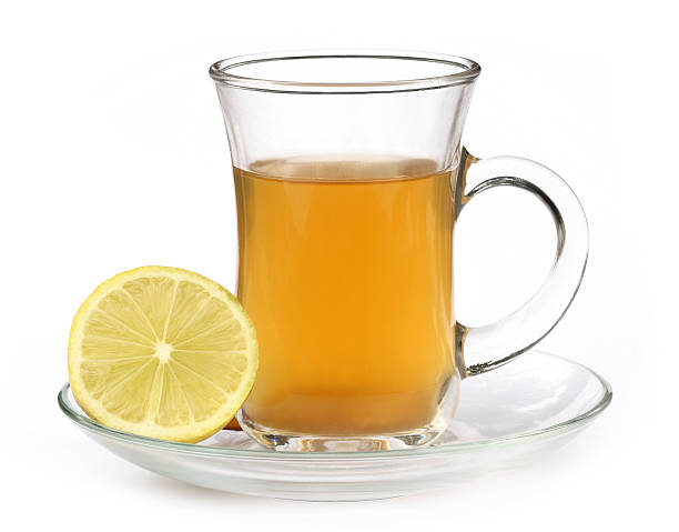 istock Cup of herbal tea with lemon 491068425
