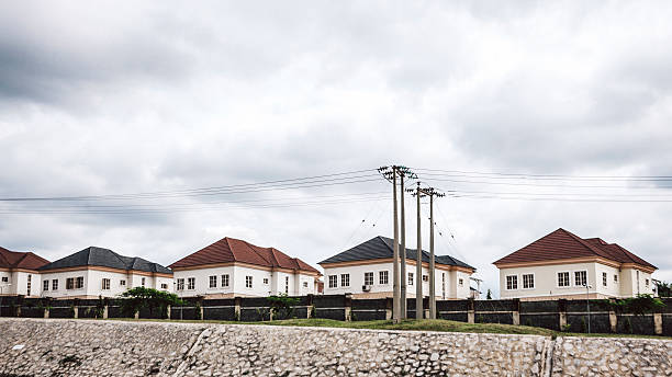 New housing development near Abuja, Nigeria. New housing development near Abuja, Nigeria. abuja stock pictures, royalty-free photos & images