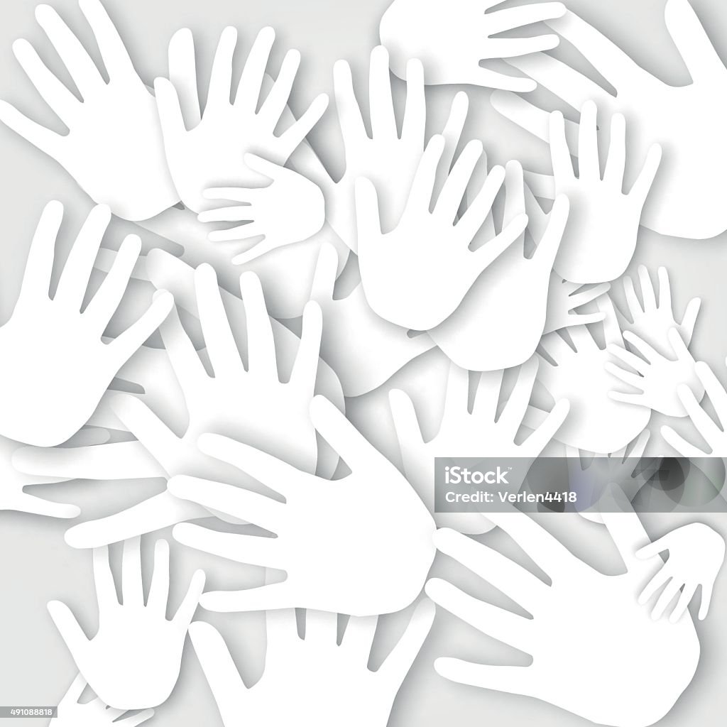 Hand Vector Abstract Vector Abstract Background Stock Illustration - Download Image Now ...