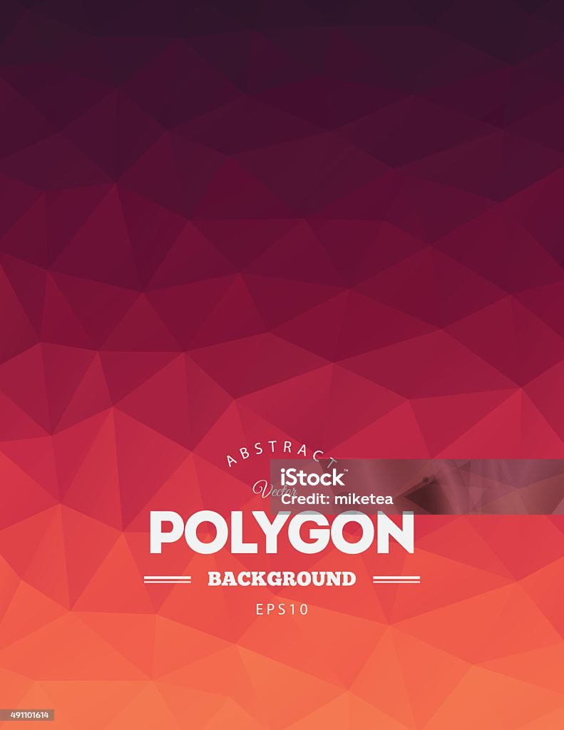 Polygon Vector Background Stock Illustration - Download Image Now ...