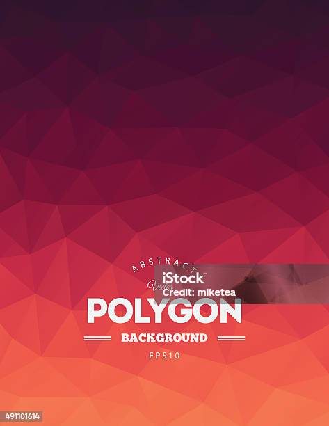 Polygon Vector Background Stock Illustration - Download Image Now ...