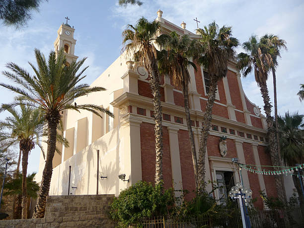 istock Baroque St. Peter's Church in Jaffa 491102926