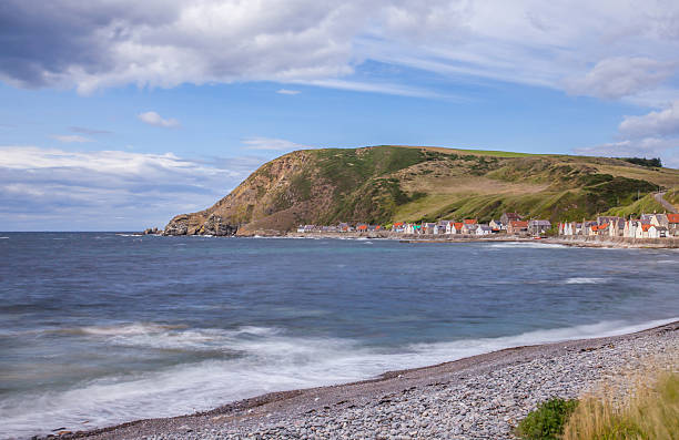 istock Crovie small Coastal Village 491104150