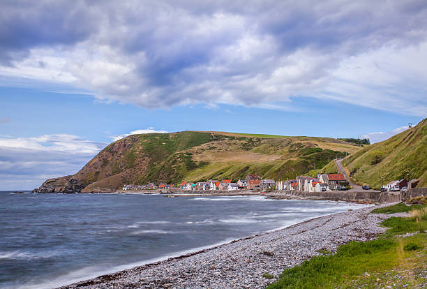 istock Crovie small Coastal Village 491104544