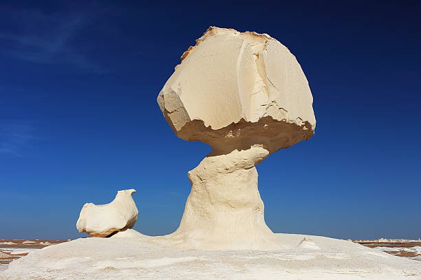 istock Limestone formation rocks in the White Desert, Egypt 491114302