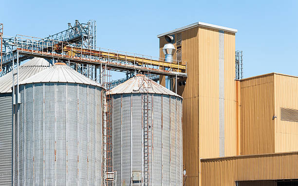 istock Storage facility cereals, and bio gas production 491117732