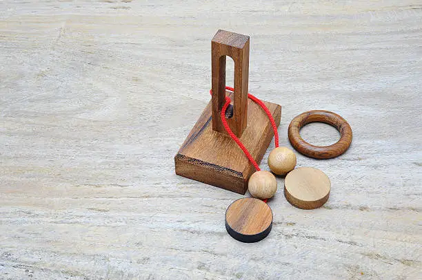 Photo of Brain Toy made with wooden