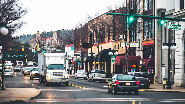 istock American town. Hot Springs, Arkansas. 491132366