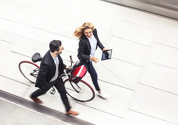 Photo of Business couple on the street