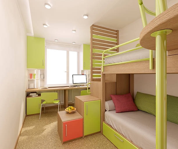 istock Nursery in green shades 491133304