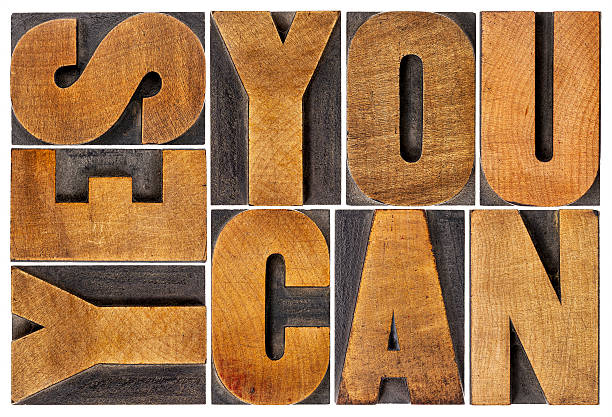 istock yes you can motivation phrase 491135382