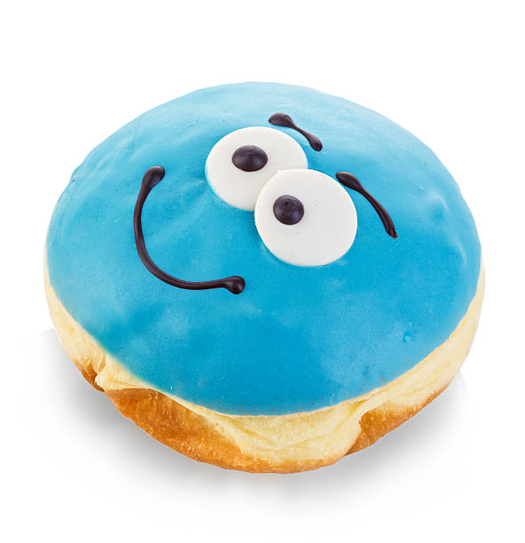 istock Donut close-up isolated on a white background 491136036