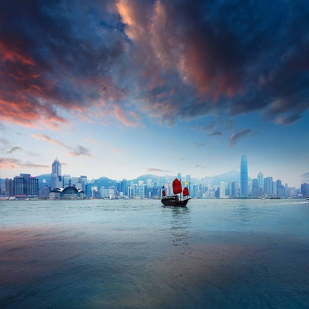 Junkboat  of hong kong