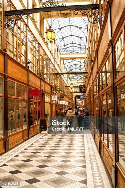 Passage Grand Cerf In The District Of Les Halles Paris Stock Photo - Download Image Now