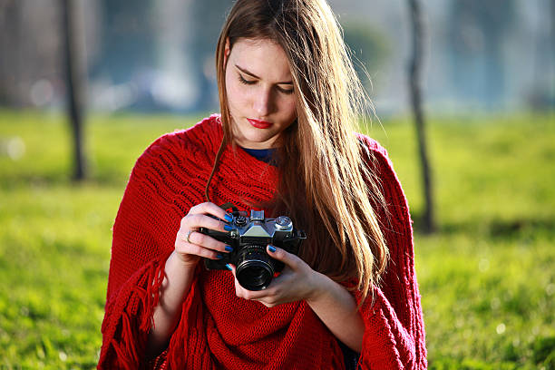 istock Female photographer 491143415