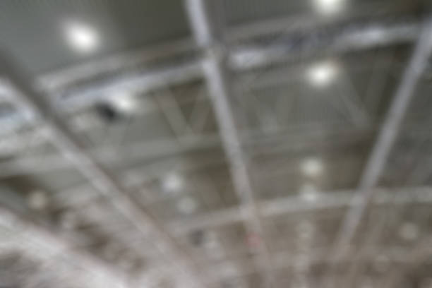 istock Blurred roof of a building industry 491146818