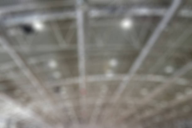 istock Blurred roof of a building industry 491146828
