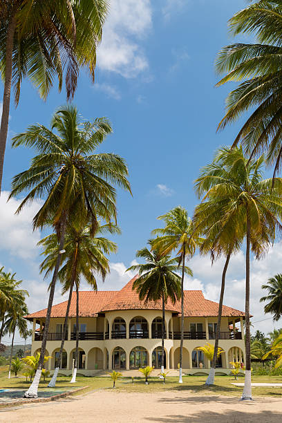 istock European architecture holiday house on the beach 491149950
