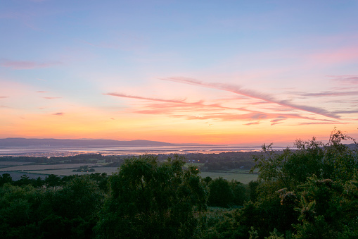 Taken at Red Rock - Wirral Country Park over looking the River Dee as the sun sets below the welsh mountains