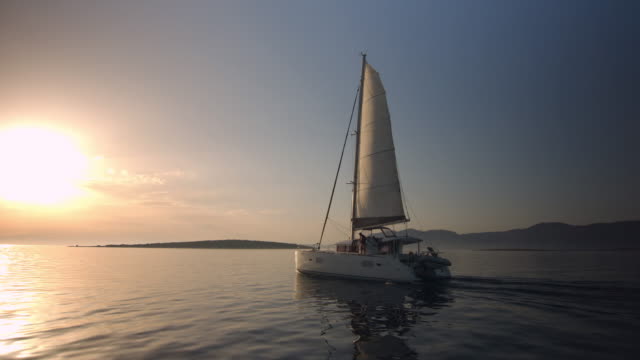 Sailboat On Sunset