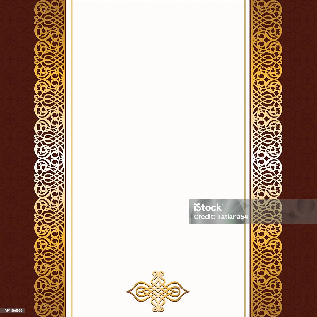 Patterned Border Background Pattern Borders Stock Illustration - Download Image Now - 2015 ...