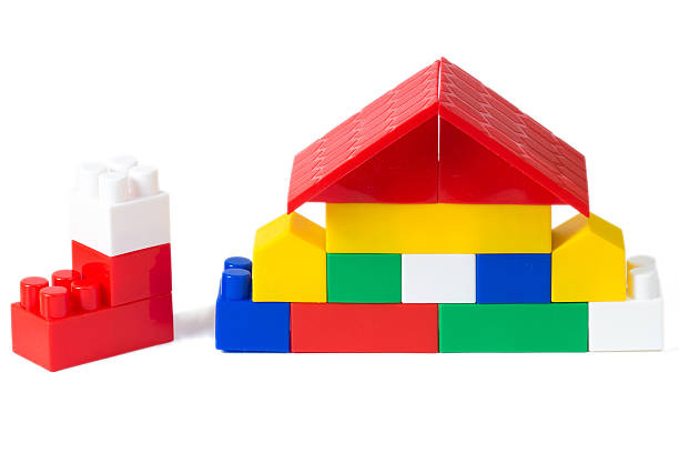 50+ Toy House Made Of Plastic Bricks Stock Photos, Pictures & Royalty ...