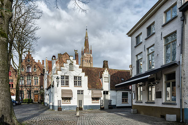 istock Historic Centre of Brugge, Belgium 491188658