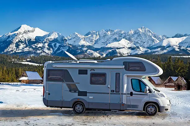 Mobile Home in the Tatra Mountains, Poland