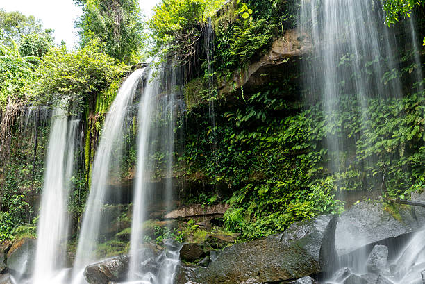 istock Phnom Kulen waterfall, Siem Reap Cambodia Jul 2015 491202624