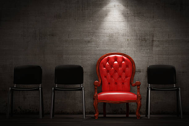 istock The red armchair 491205057