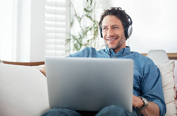 istock Streaming from his favourite site 491205788