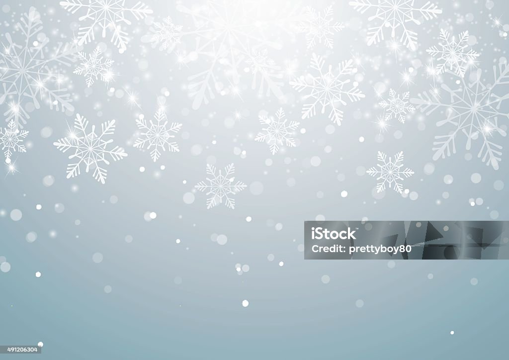 Abstract Christmas Background with Snowflakes Abstract Christmas Background with Snowflakes, Vector Illustration Winter stock vector