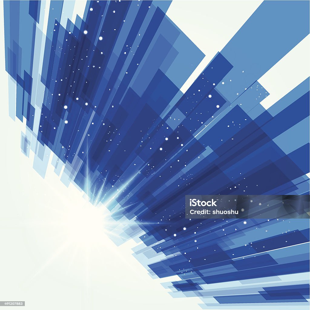 Abstract Blue Transparency Technology Pattern Background Stock ...