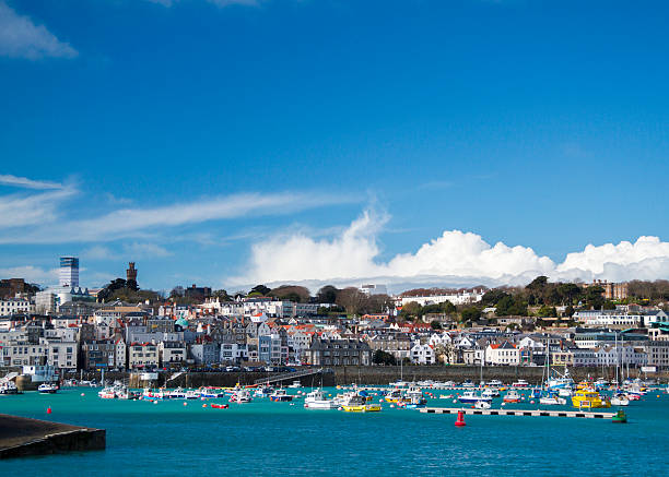 Saint Peter Port in Guernsey.