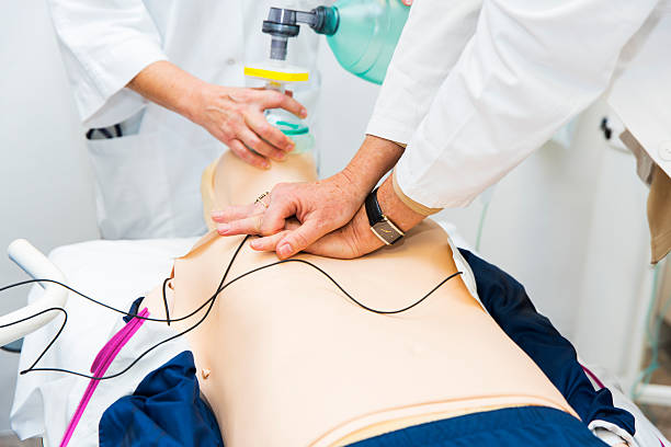 istock CPR seminar,mechanical ventilation and heart massage of dummy 491220398
