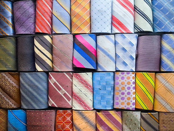 Tie isolated on white background stock photo