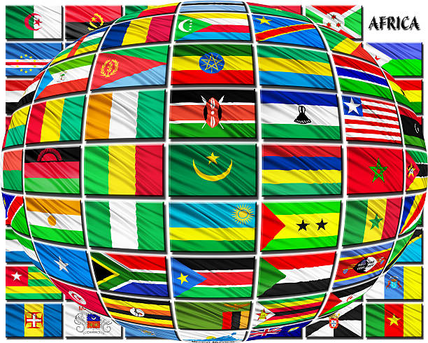 istock Flags of African countries in alphabetical order 491231850