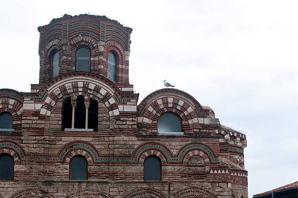istock Historical Old orthodox Church in Nesebar bulgaria 491242807