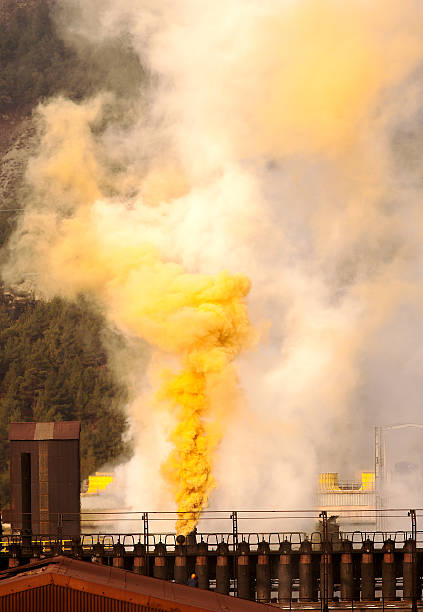 istock Industrial Factory Smoke 491244834