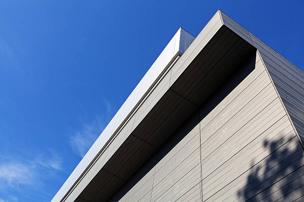aluminium fasada - sky business warehouse window zdjęcia i obrazy z banku zdjęć