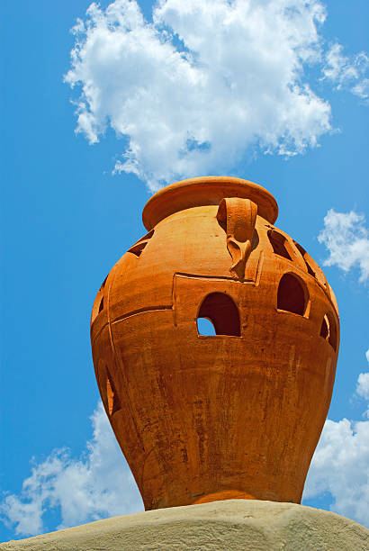 istock Traditional Greek ceramic pottery decoration 491246146
