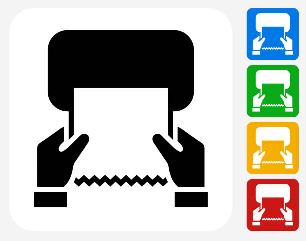 Drying Hands Icon Flat Graphic Design Drying Hands Icon. This 100% royalty free vector illustration features the main icon pictured in black inside a white square. The alternative color options in blue, green, yellow and red are on the right of the icon and are arranged in a vertical column. paper towel stock illustrations